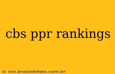 cbs ppr rankings