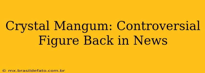 Crystal Mangum: Controversial Figure Back in News