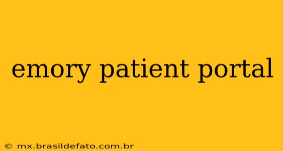 emory patient portal