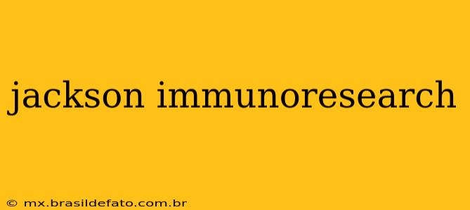 jackson immunoresearch
