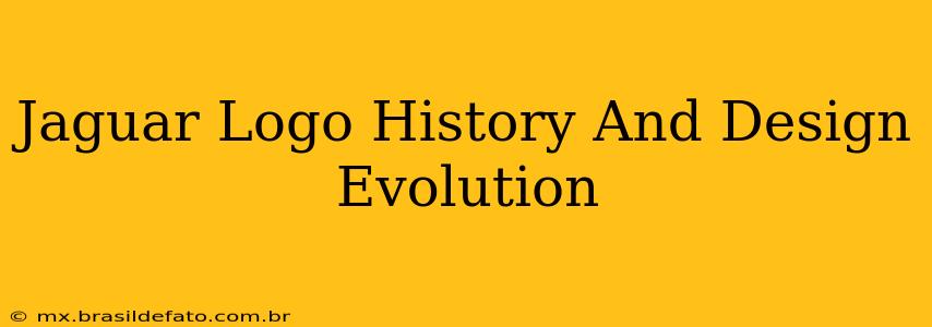 Jaguar Logo History And Design Evolution