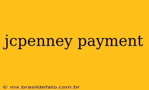 jcpenney payment