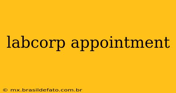 labcorp appointment