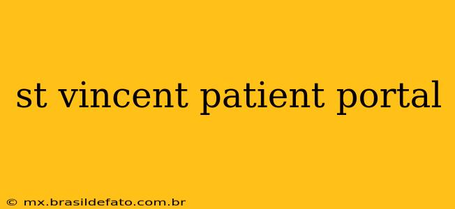 st vincent patient portal
