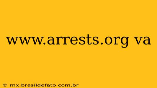 www.arrests.org va